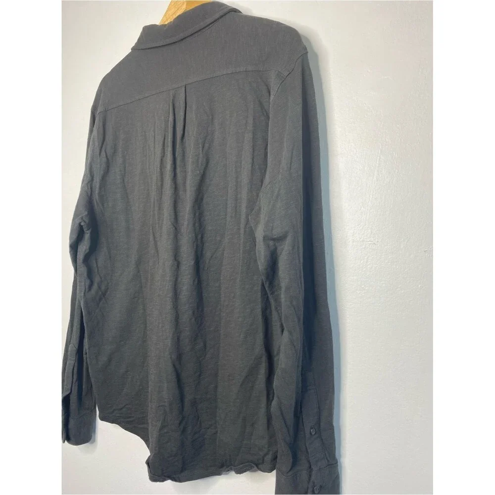 J Crew dark grey Casual Button down Shirt Size L